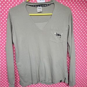 PINK tropical long sleeve